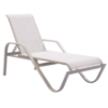 	SW165 - Waterfront Sling 16 Inch Elevated Chaise Lounge - Tan