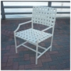B-50 - Brazil Cross Strap Patio Dining Chair - Hotel