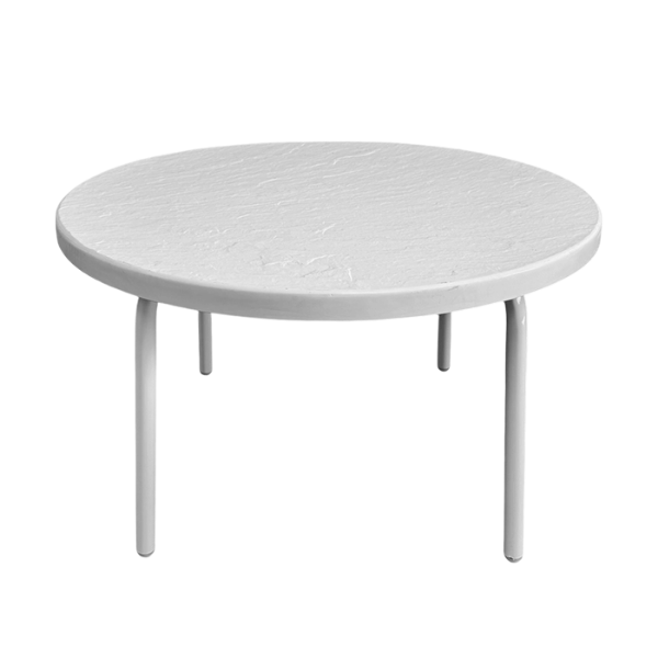 C-24F - Classic 24" Round Fiberglass Patio Side Table