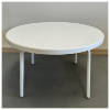 C-24F - Classic 24" Round Fiberglass Patio Side Table - College Pools