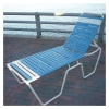 C-152 - Classic Vinyl Chaise Lounge - 19" Senior Seat Height - Hotel