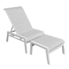 D-15 - Deville Sling Patio Ottoman with Recliner