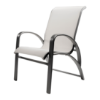 E-50 - Eclipse Curve Sling Patio Dining Chair