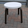 E-18F - Eclipse Round Fiberglass Patio Side Table - Hotel