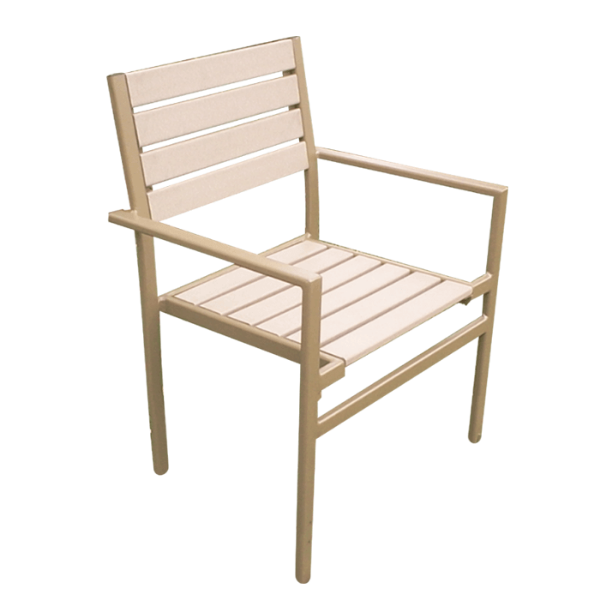 EW-50 - Eco Wood Recycled Plastic Patio Dining Chair