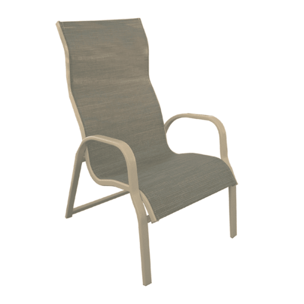 I-51 - Island Breeze High Back Sling Patio Dining Chair
