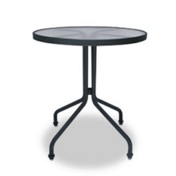 S-30A  - Sierra 30” Round Acrylic Patio Dining Table