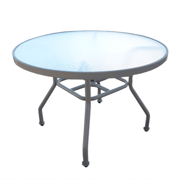 S-42A - Sierra Round Acrylic Patio Dining Table
