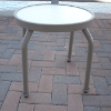 S-18A - Sierra Round Acrylic Patio Side Table - Hotel