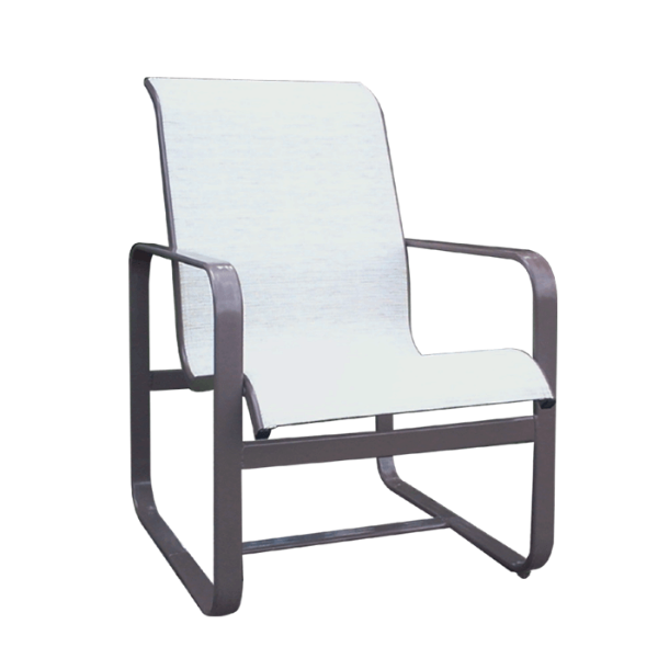 T-50SL - Tahiti Sling Sled Base Dining Chair