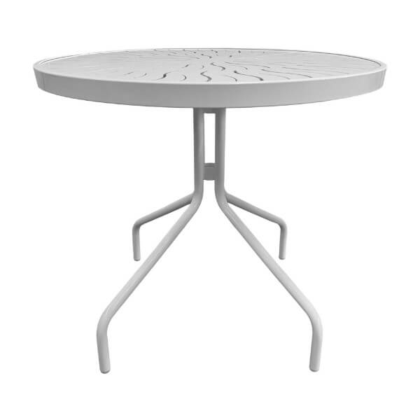 C-30PUNCH - Classic 30" Round Punch Top Patio Dining Table