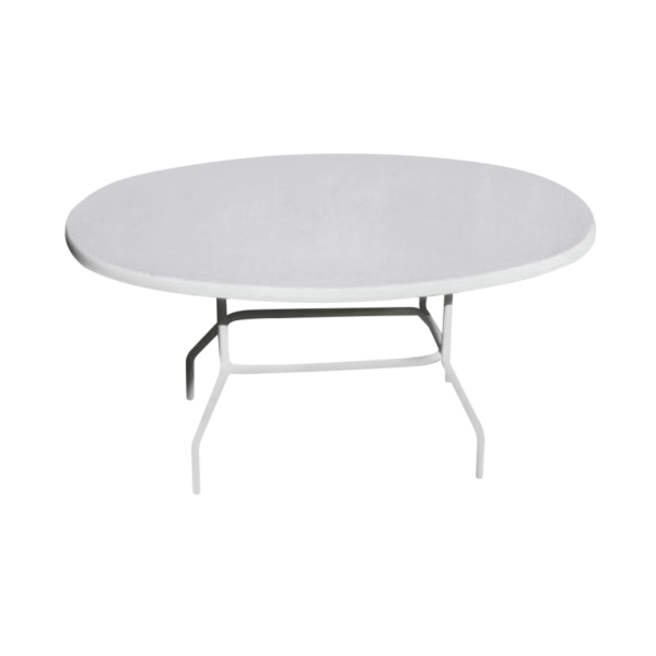 C36x54F - Classic  36" x 54" Oval Fiberglass Patio Dining Table