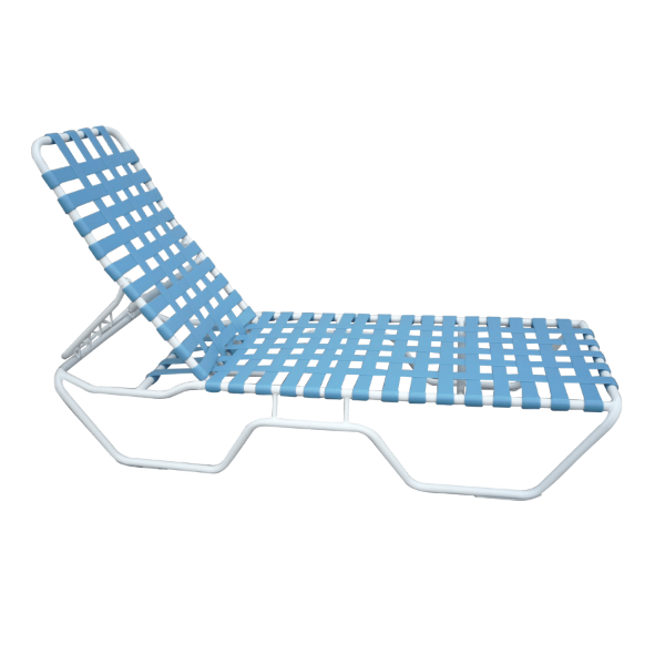 C-150C - Classic Cross Strap Chaise Lounge