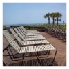 C-151 - Classic Vinyl Chaise Lounge - Senior Height  - Beach Resort