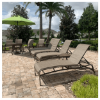 E-150 - Eclipse Curve Sling Chaise Lounge - Hotel