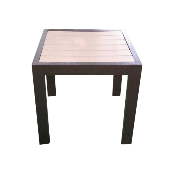 EW-18SQ - Eco Wood 18" Square Recycled Plastic Patio Side Table