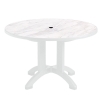 Picture of Aquaba 48 Inch Round Pool Decor Plastic Resin Table, 44.5 lbs.