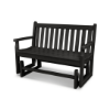 Polywood Traditional 48 In. Glider Bench Recycled Plastic
