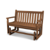 Polywood Traditional 48 In. Glider Bench Recycled Plastic