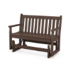 Polywood Traditional 48 In. Glider Bench Recycled Plastic