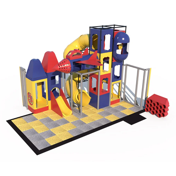 Picture of IP23118 Skyport Kids Indoor Playground Equipment - Ages 2 to 12 yr