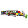 IP23152 indoor playground layout with slides, tunnels, climbing zones, and interactive activity panels