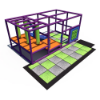 Spinney Spin indoor playground with crawl obstacles, soft play cylinders, and enclosed frame structure for toddlers IP24112