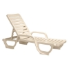 Sandstone Bahia Plastic Resin Chaise Lounge