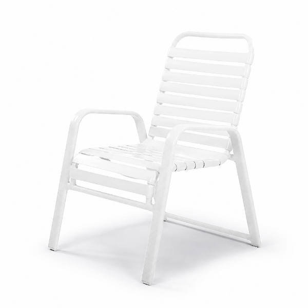 Resort Vinyl Patio Dining Chair