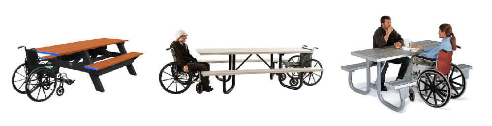 ADA Compliant Outdoor Picnic Table Design – Furniture Leisure | Picnic ...